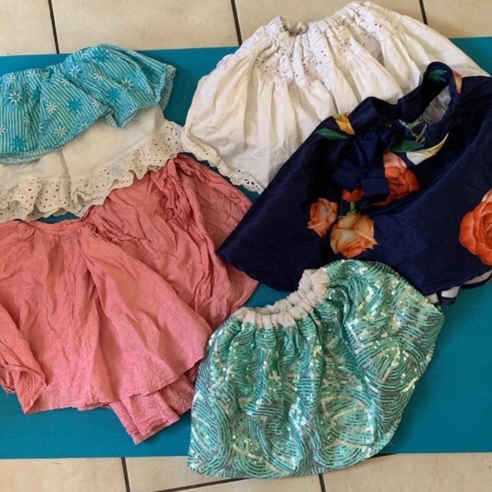 Boutique girls skirts